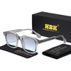 HBK New Fashion Retro Sunglasses man Large Square Frame Sun Glasses Sun Glasses Women outdoor travel party Shopping Eyewear