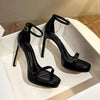 BLACK MAJESTY HEELS .- THE ESSENCE OF POWER AND ELEGANCE