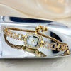 Cross-border new small square bracelet pull women's watch free adjustment square chain diamond set small ladies quartz watch