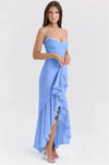 VELVET VIXEN LONG STRAP DRESS
