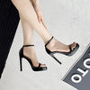 BLACK MAJESTY HEELS .- THE ESSENCE OF POWER AND ELEGANCE