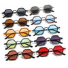 Retro Polygon Square Sunglasses Women Fashion Clear Ocean Gradient Lens Eyewear Men Trending Punk Sun Glasses Shades UV400